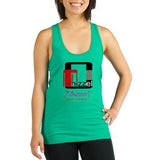 Thizzel Creativity Logo Racerback Tank Top