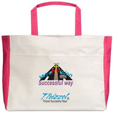 Thizzel Successful Logo Beach Tote