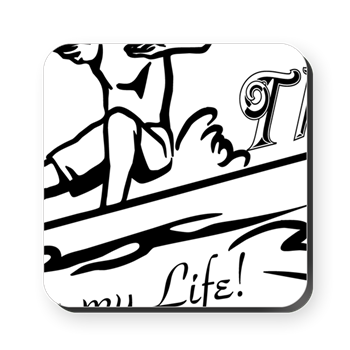 Thizzel Surfing Cork Coaster