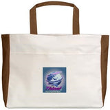 Thizzel Globe Beach Tote