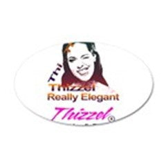 Thizzel Elegant Logo Wall Decal