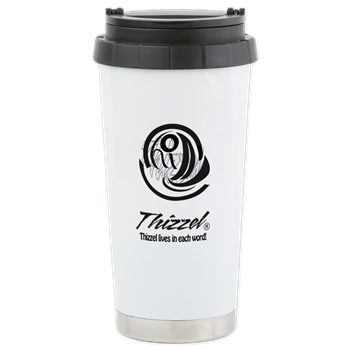 Thizzel Sketch Logo Travel Mug