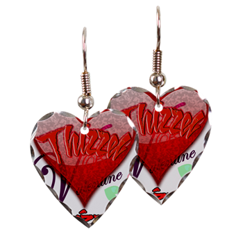 Valentine Logo Earring