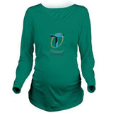 Thizzel Encompass Logo Long Sleeve Maternity T-Shirt