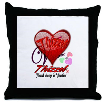 Valentine Logo Throw Pillow