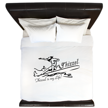 Thizzel Surfing King Duvet