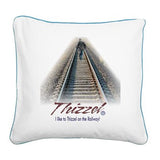 Railway Logo Square Canvas Pillow