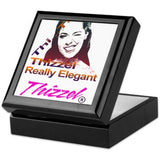 Thizzel Elegant Logo Keepsake Box