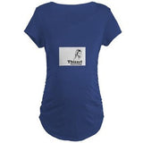 Thizzel Lady Maternity T-Shirt