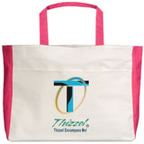 Thizzel Encompass Logo Beach Tote