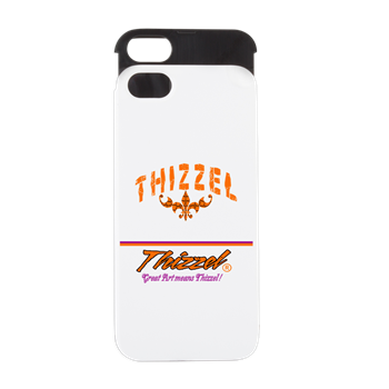 Text Graph Logo iPhone 5/5S Wallet Case