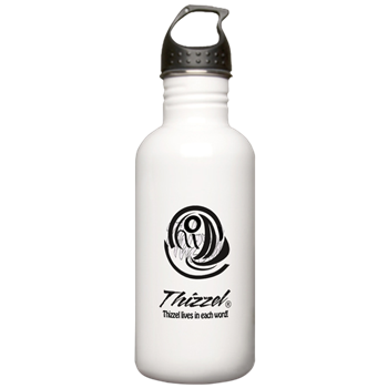 Thizzel Sketch Logo Water Bottle