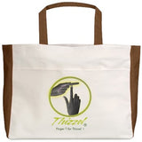 Finger T Logo Beach Tote