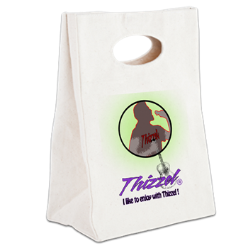 Singer Logo Canvas Lunch Tote