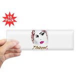 Look at Me Thizzel Bumper Bumper Sticker