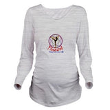 Thizzel Dancing Long Sleeve Maternity T-Shirt