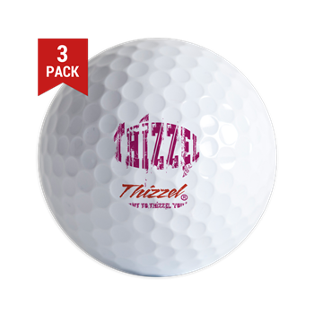 Text Effect Logo Golf Ball