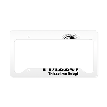 Thizzel Lady License Plate Holder