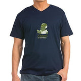 Thizzel Study Logo Men's V-Neck T-Shirt