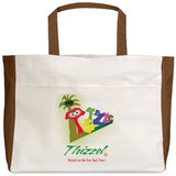 Live Tex Tree Vector Logo Beach Tote