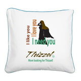 Mom Looking for Thizzel Square Canvas Pillow