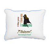 Mom Looking for Thizzel Rectangular Canvas Pillow