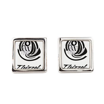Thizzel Sketch Logo Cufflinks