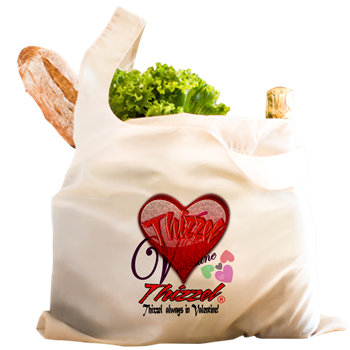 Valentine Logo Reusable Shopping Bag