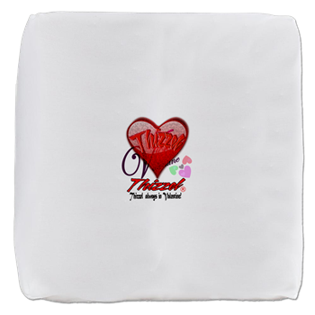 Valentine Logo Cube Ottoman