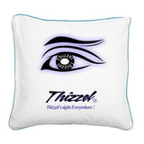 Thizzel Sight Logo Square Canvas Pillow