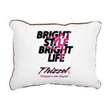 Thizzel Life Style Rectangular Canvas Pillow