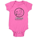 Mom Baby Logo Baby Bodysuit