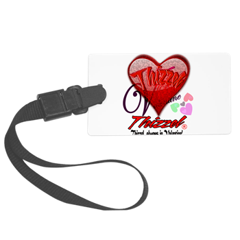 Valentine Logo Luggage Tag