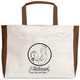 Mom Baby Logo Beach Tote