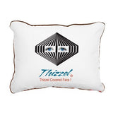 Thizzel Face Logo Rectangular Canvas Pillow