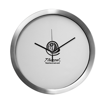 Thizzel Sketch Logo Modern Wall Clock