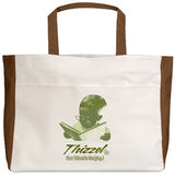 Thizzel Study Logo Beach Tote