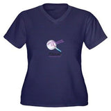 Magnifier Logo Plus Size T-Shirt