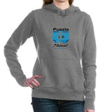 Puzzle Game Logo Hooded Sweatshirt