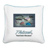 Thizzel Exist Logo Square Canvas Pillow