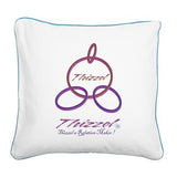 Relationship Logo Square Canvas Pillow