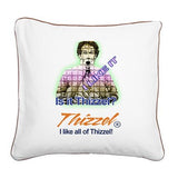 All of Thizzel Logo Square Canvas Pillow