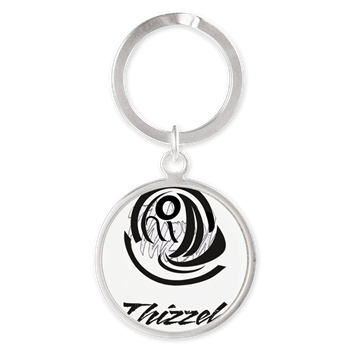 Thizzel Sketch Logo Keychains