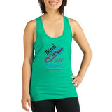 Vector Graphics Logo 01 Racerback Tank Top