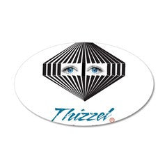 Thizzel Face Logo Wall Decal