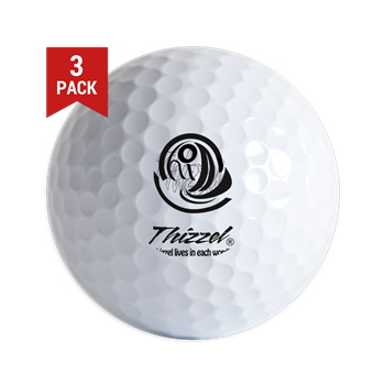 Thizzel Sketch Logo Golf Ball