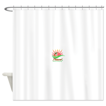 Summer Logo Shower Curtain