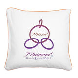 Relationship Logo Square Canvas Pillow