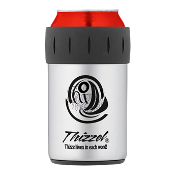 Thizzel Sketch Logo Thermos® Can Cooler