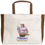 I feel Cheer for Thizzel Beach Tote